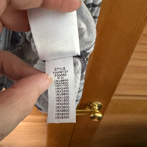 LUCKY BRAND Camo Waffle Knit Long Sleeve Shirt in grey Size L - Picture 4 of 6